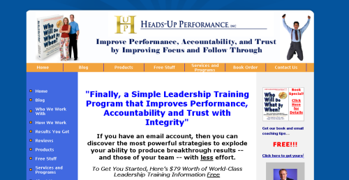 Heads Up Performance Tom Hanson