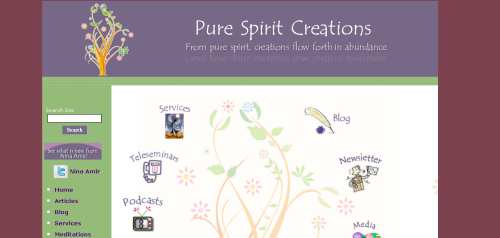 Nina Amir, pure spirit creations