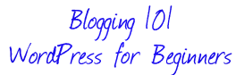 Blogging Course for beginners Blogging Course for beginners